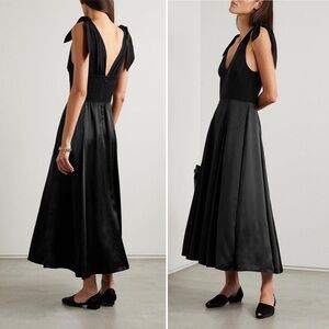NWT La Ligne Charlotte Dress - Black Size XS